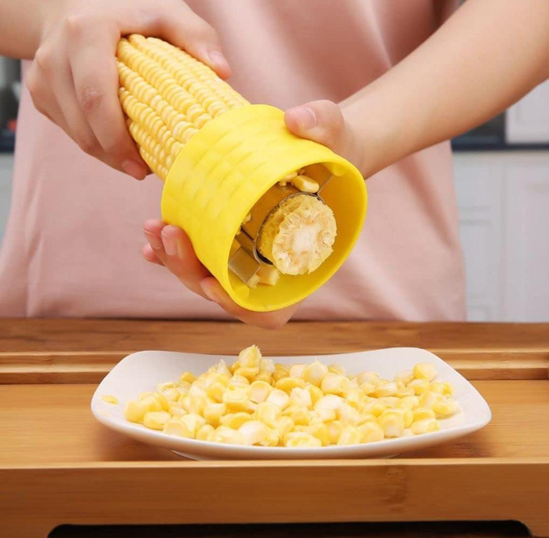 Corn Creamer Cutter Corn Stripper Tool - One-Step Kernel Remover, Corn ...