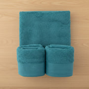 Cotton Bath & Face Towel Set
