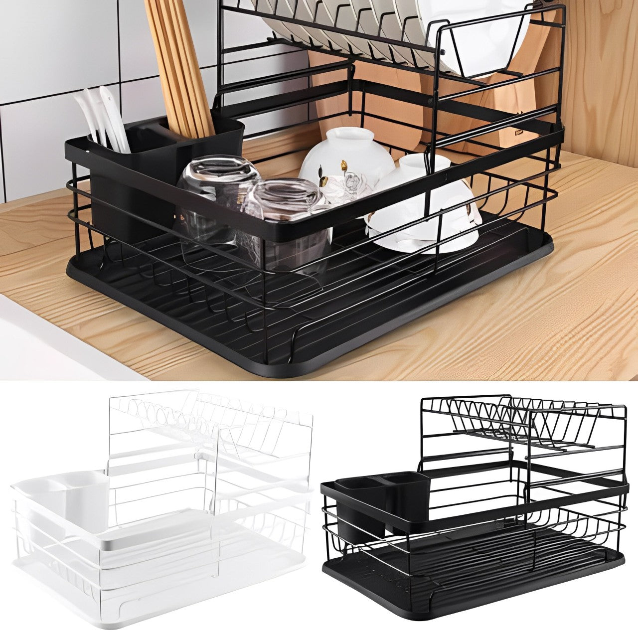 Countertop Dish Storage Holder.