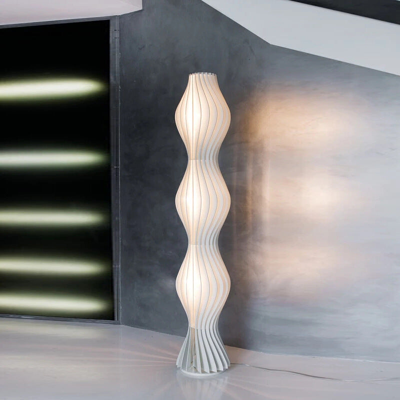 Creative Floor Lamp is Placed In a Room.