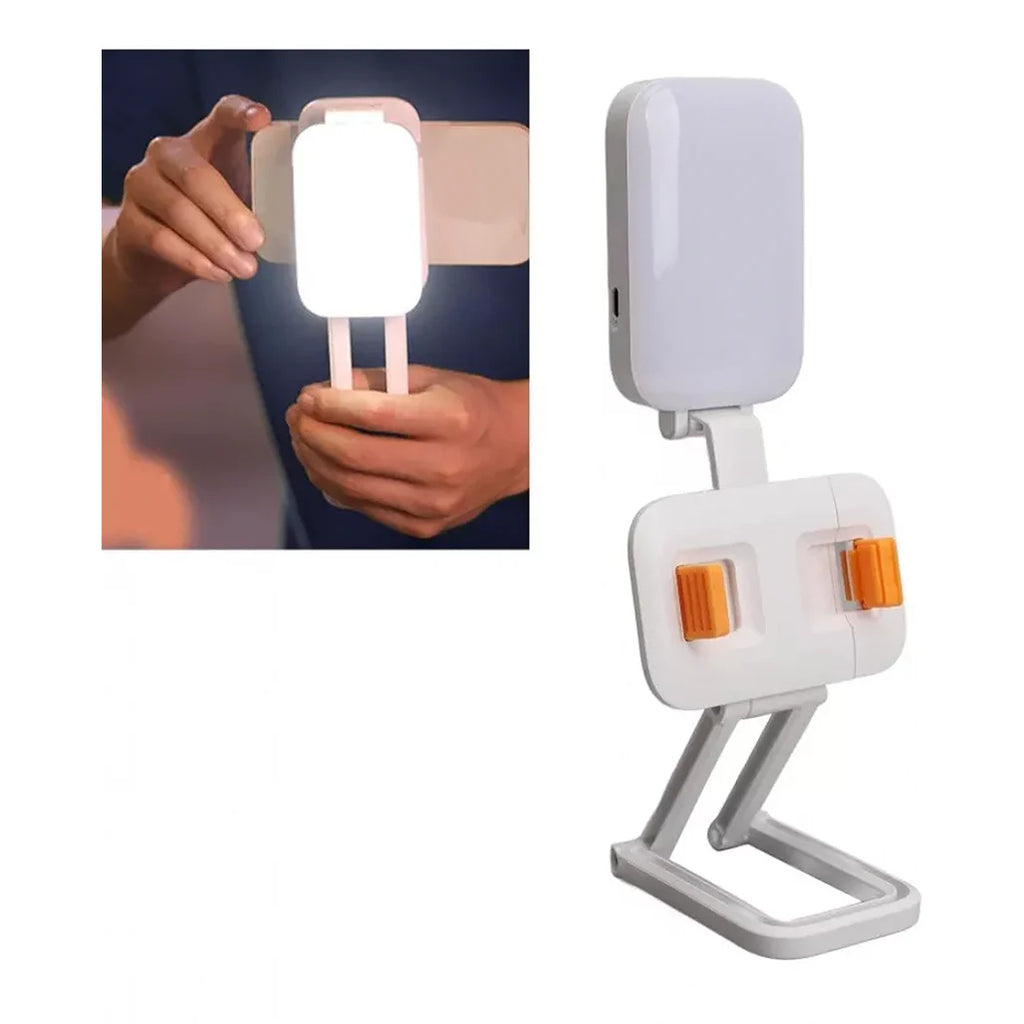 D2 Pro LED Live Streaming Light Mobile Phone Holder, Fill Light Bracket Stand