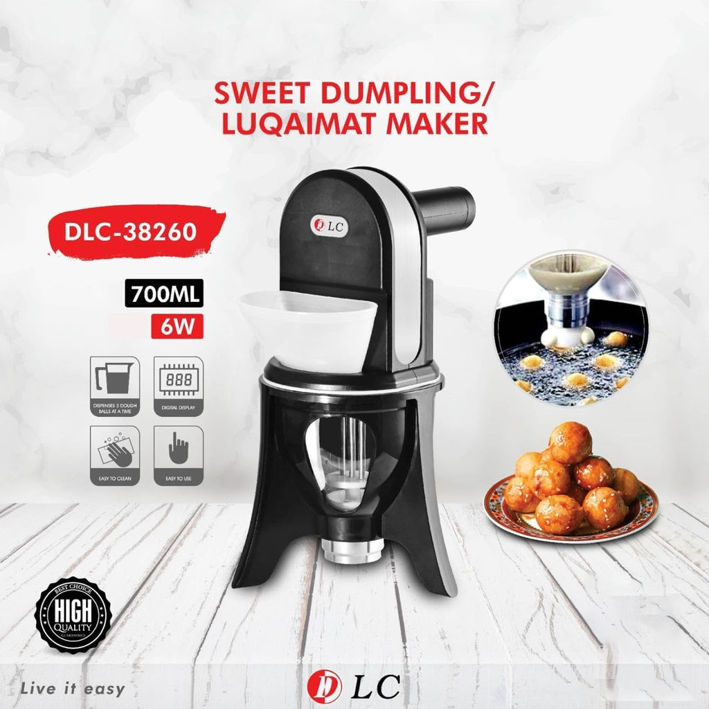 DLC Sweet Dumpling Luqaimat Maker, Automatic Dough Ball Dispenser -SH-6017 DLC Sweet Dumpling Luqaimat Maker, Automatic Dough Ball Dispenser -SH-6017
