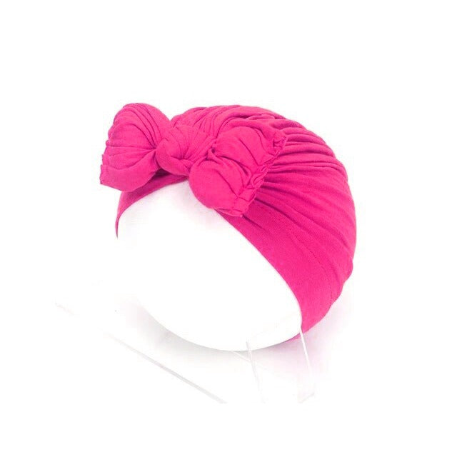 Dark Pink Soft Baby Headband.