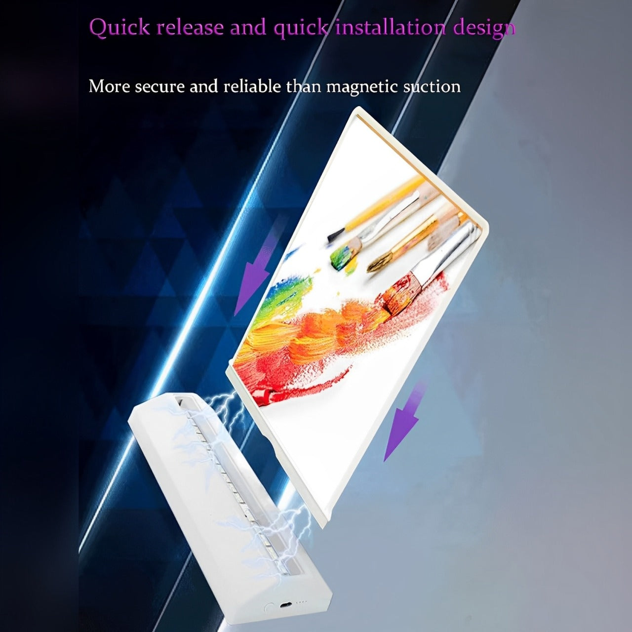 A Desktop Double Sided Display Advertising Light Box.