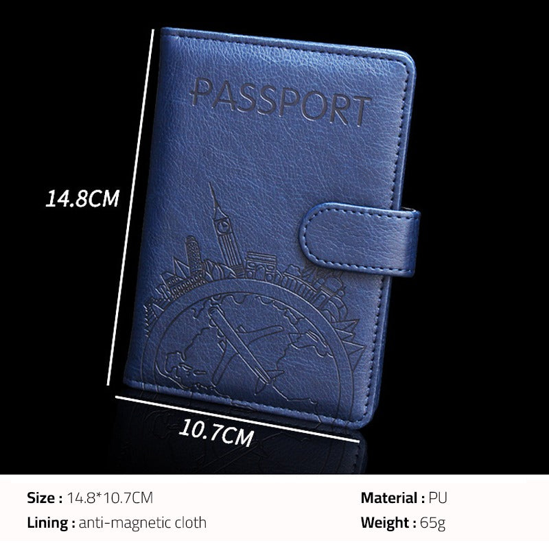 Passport Holder Wallet, RFID Blocking Travel Organizer Case, Credit Card Holder Bag Passport Holder Wallet, RFID Blocking Travel Organizer Case, Credit Card Holder Bag