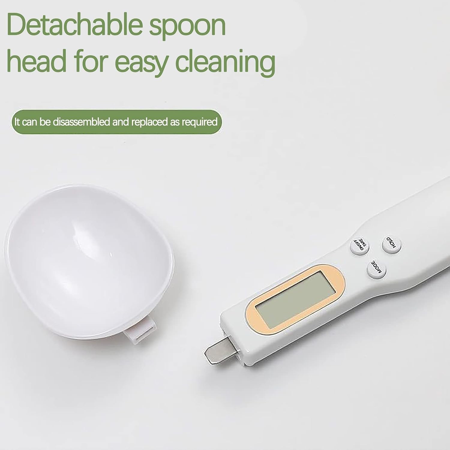 Detachable position of Digital Spoon Scale.