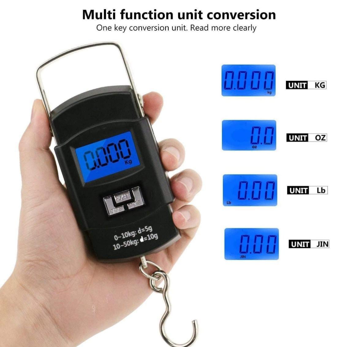 A Person is Holding Digital Weighing Scale.
