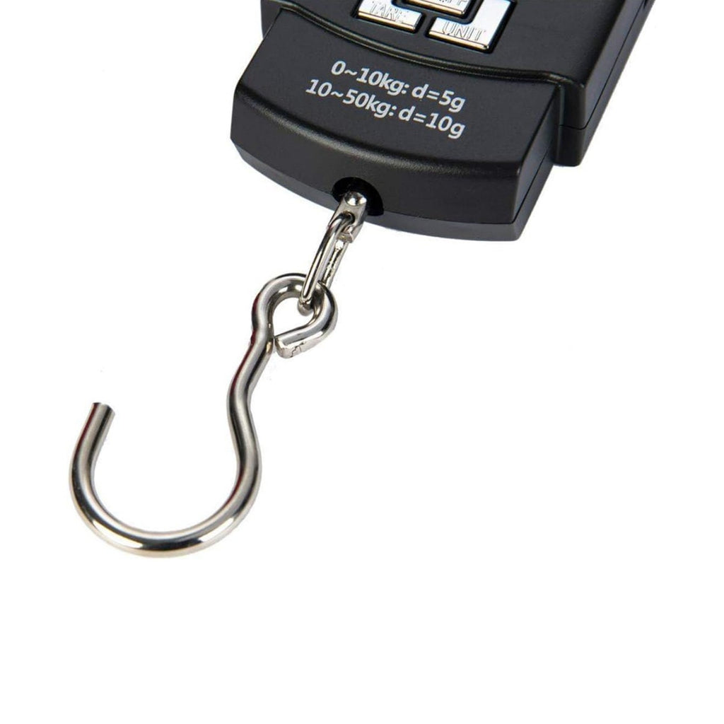 Bilancia Digitale Portatile Meichoon Per Bagagli - 50kg/0,01kg Con Gancio E Display LCD