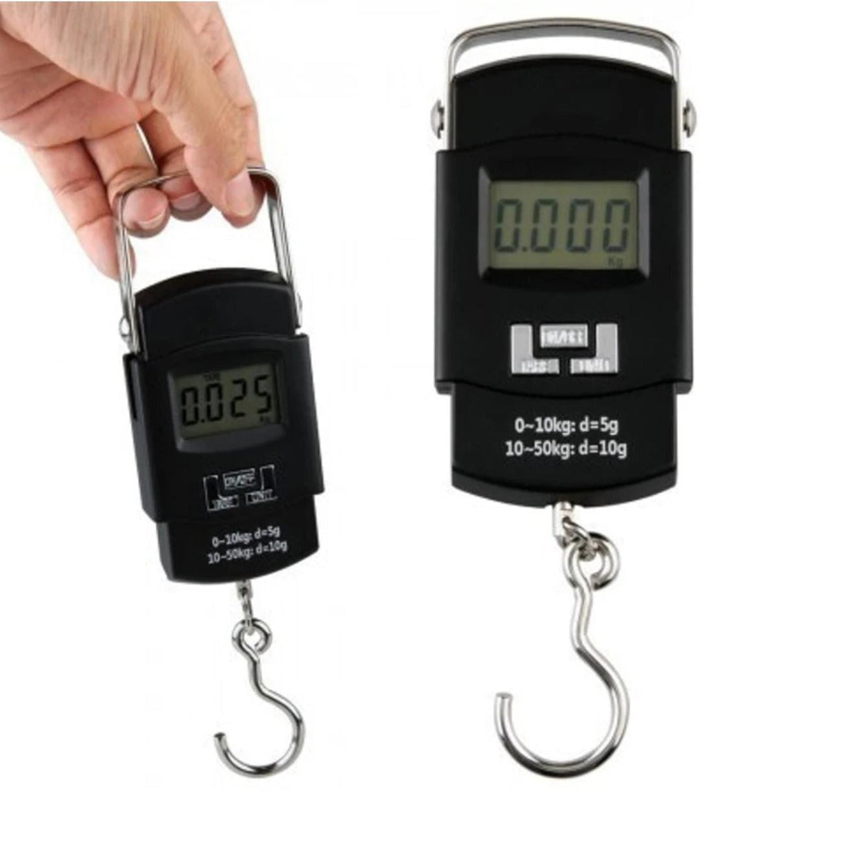 A Person is Holding Digital Weighing Scale.