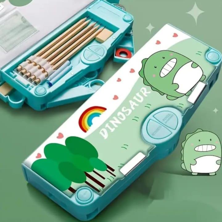 Dinosaur Themed Pencil Box For Kids.