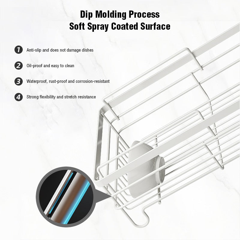 Features Of Material Of Dish Drying Rack.