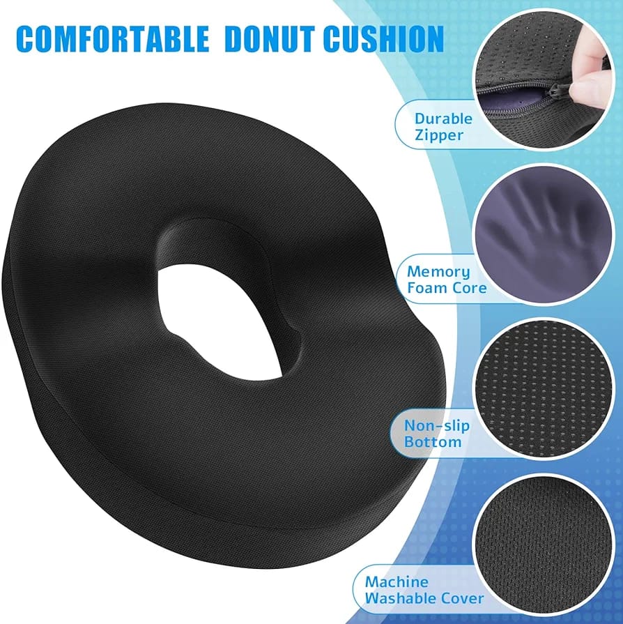 Donut Pillow Seat Cushion with some features