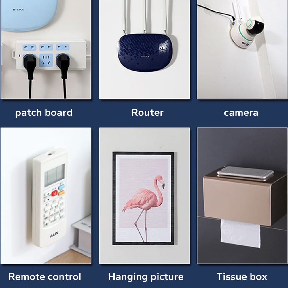 Wide Usage Of Double Sided Adhesive Wall Hook Hanger Strip.