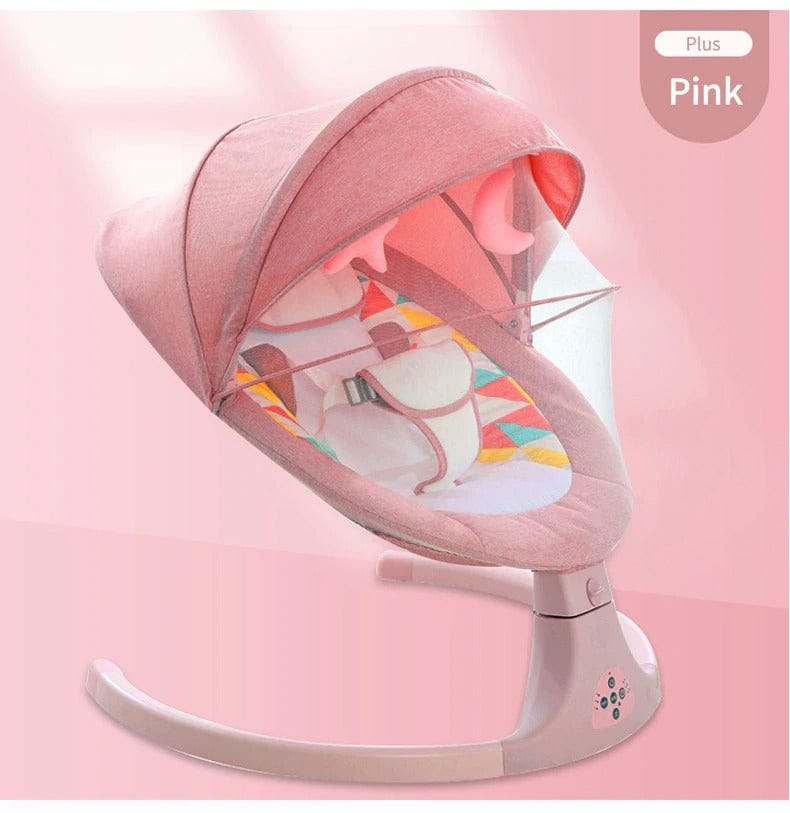 Baby Electric Rocking Chair in pink color