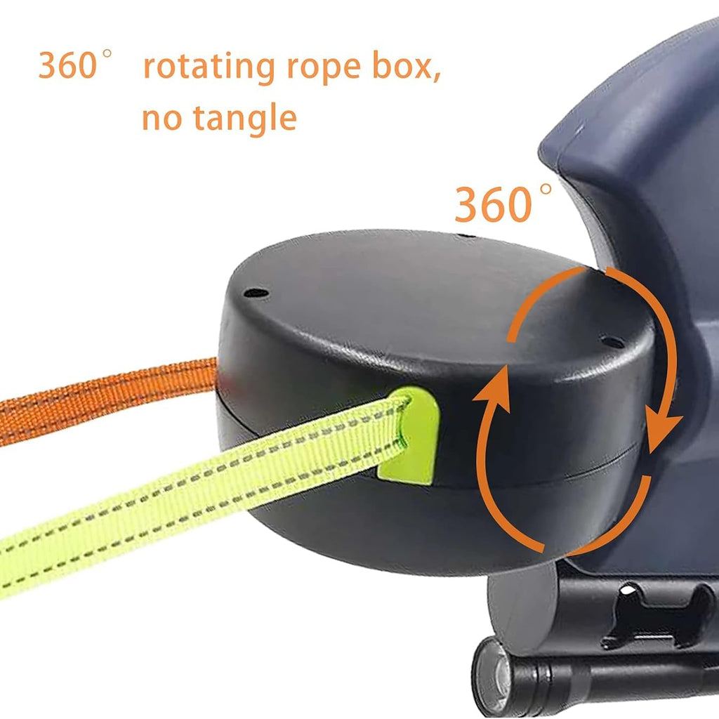 Dual Retractable Dog Leash 3m, Anti-Tangle Automatic Traction Rope for Two Pets Dual Retractable Dog Leash 3m, Anti-Tangle Automatic Traction Rope for Two Pets