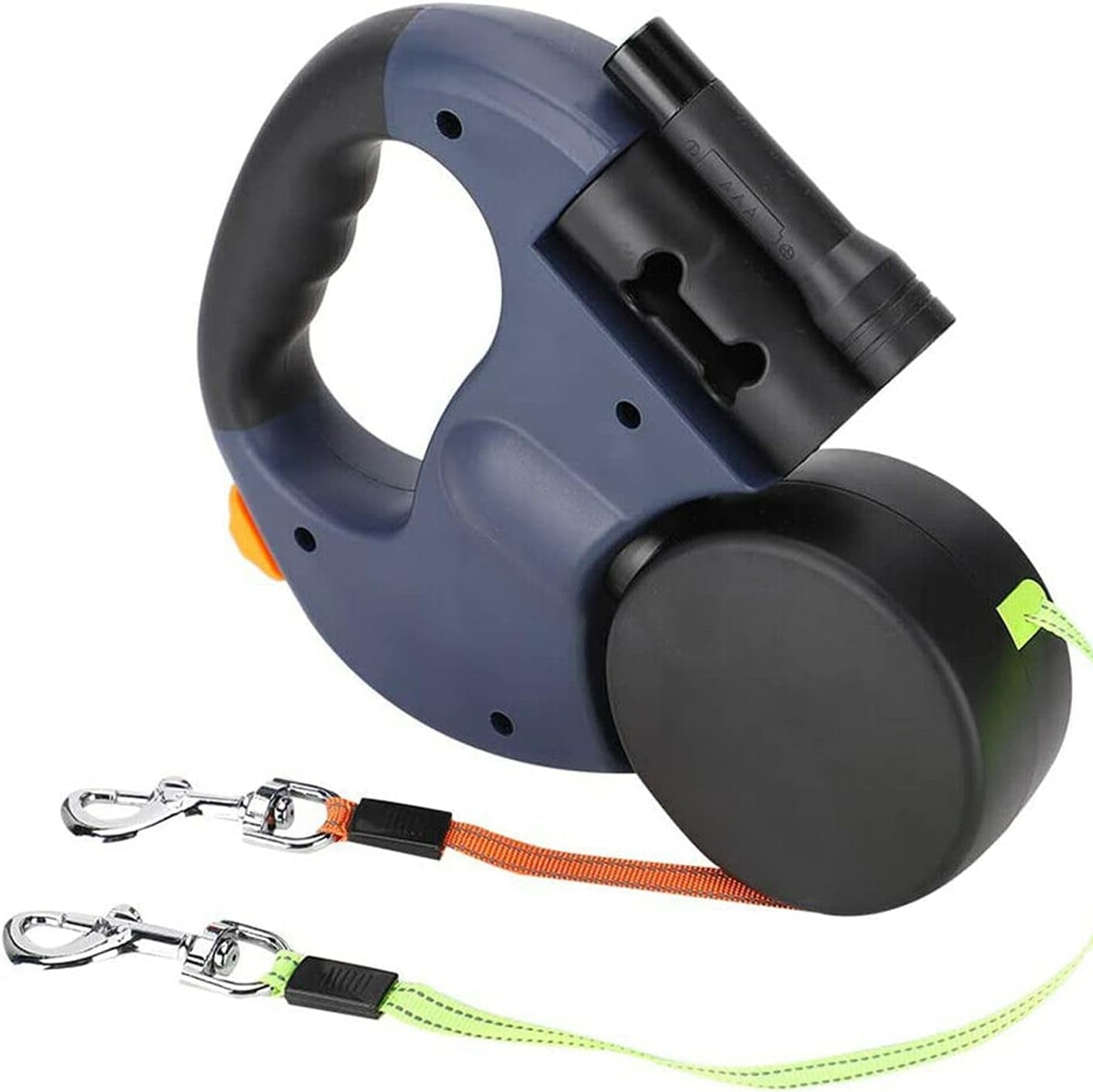 Dual Retractable Dog Leash.