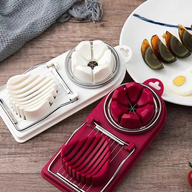 Egg Cutter Kitchen Gadgets - Wire Egg Slicer, Flower Shape Fruit, Egg Cutter Mold Egg Cutter Kitchen Gadgets - Wire Egg Slicer, Flower Shape Fruit, Egg Cutter Mold