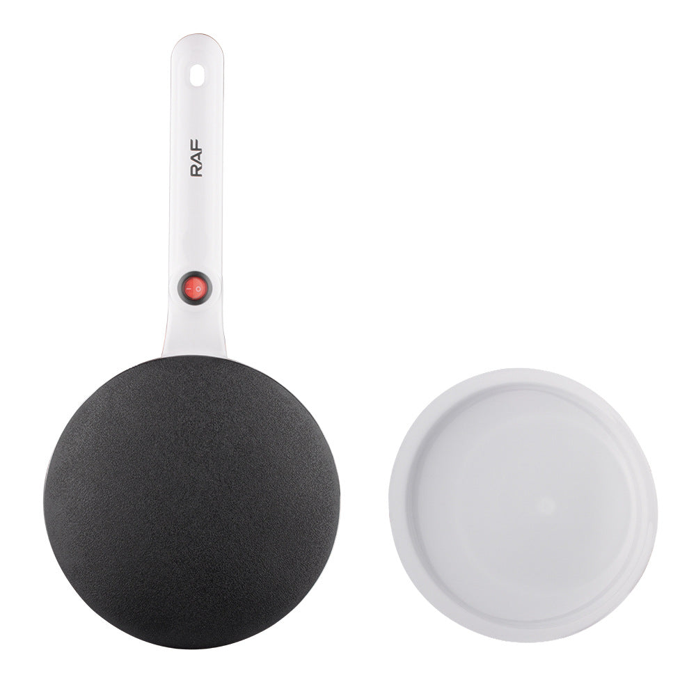 Electric Crepe Maker, Non-Stick Surface, 20cm Pancake Maker with Smart Temperature Control Electric Crepe Maker, Non-Stick Surface, 20cm Pancake Maker with Smart Temperature Control