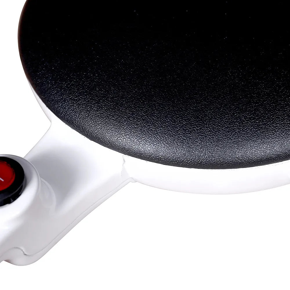 Electric Crepe Maker, Non-Stick Surface, 20cm Pancake Maker with Smart Temperature Control Electric Crepe Maker, Non-Stick Surface, 20cm Pancake Maker with Smart Temperature Control