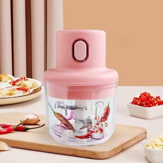 Electric Garlic Chopper, Mini Food Processor for Vegetables, Fruits & Nuts Electric Garlic Chopper, Mini Food Processor for Vegetables, Fruits & Nuts