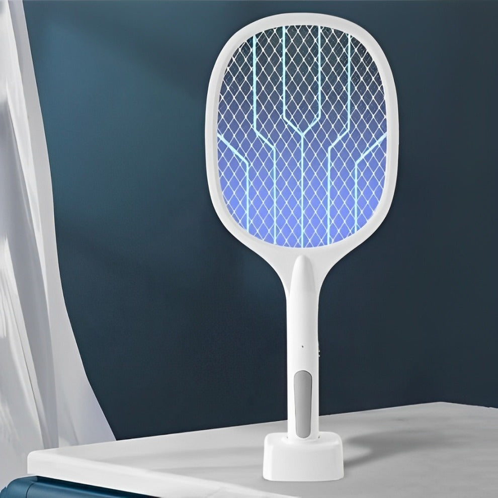 Electric Mosquito Killer Racket, Lithium Mosquito Swatter, Rechargeable Fly Bug Killer Zapper Electric Mosquito Killer Racket, Lithium Mosquito Swatter, Rechargeable Fly Bug Killer Zapper