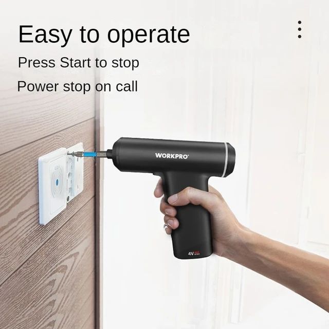 Mini Electric Screwdriver, Rechargeable Screwdriver with Lithium Battery, Multi-functional Power tool Mini Electric Screwdriver, Rechargeable Screwdriver with Lithium Battery, Multi-functional Power tool