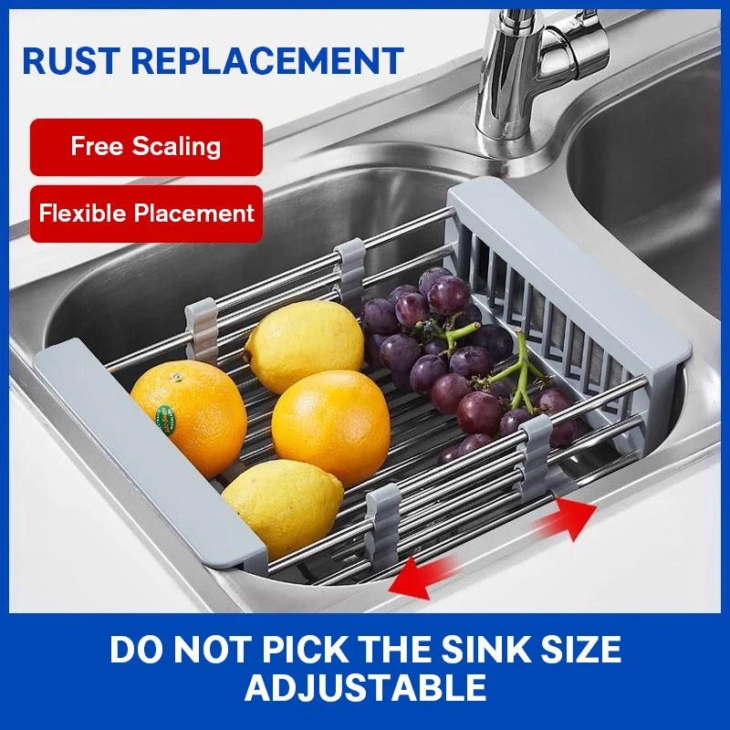 Expandable Dish Drying and Washing Basket  rust replacement