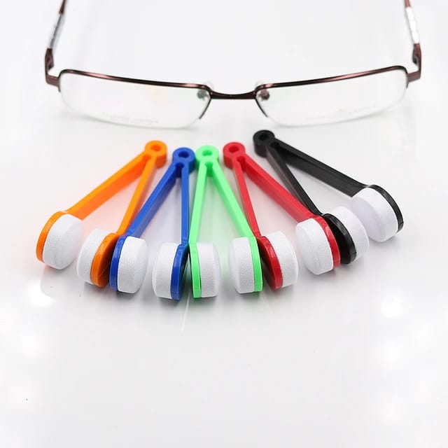 Microfiber Eyeglass Cleaning Tool in multiple colors
