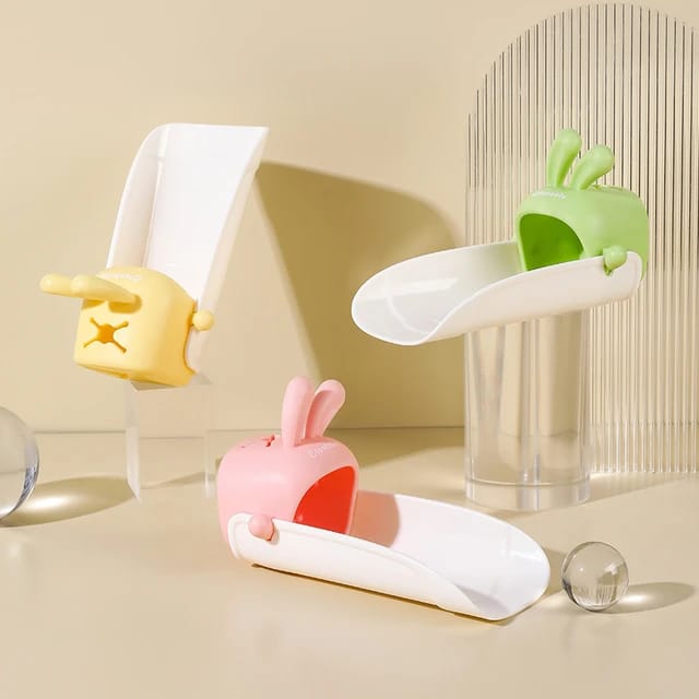 Faucet Extender for Toddlers, Cute Rabbit Water Tap Extender Faucet Extender for Toddlers, Cute Rabbit Water Tap Extender