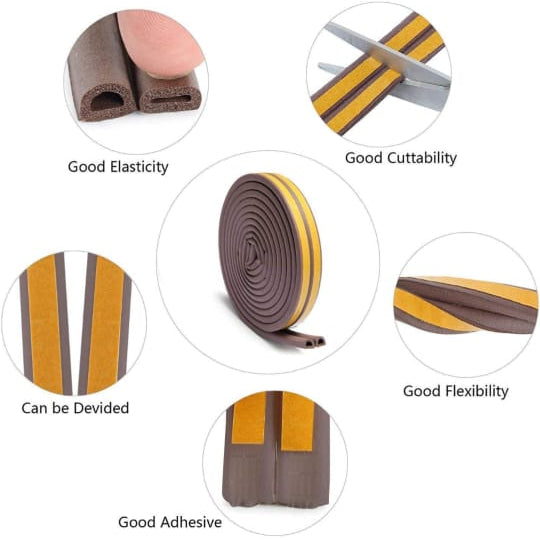 Features Of Weather Stripping Door Tape.