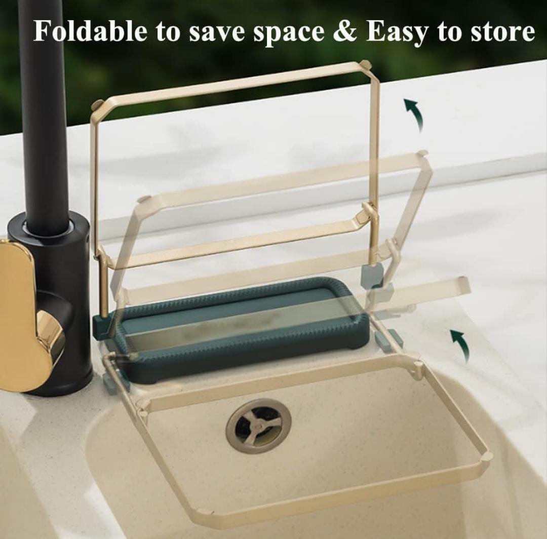 A Kitchen Sink Corner Filter Drainer Strainer Rack.