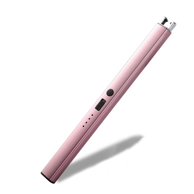 Flameless Plasma Pulse Arc Electric Lighter Igniter in light pink color