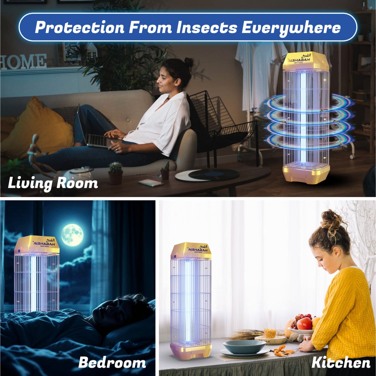 Multi-uses Of Flying Insects Killer.