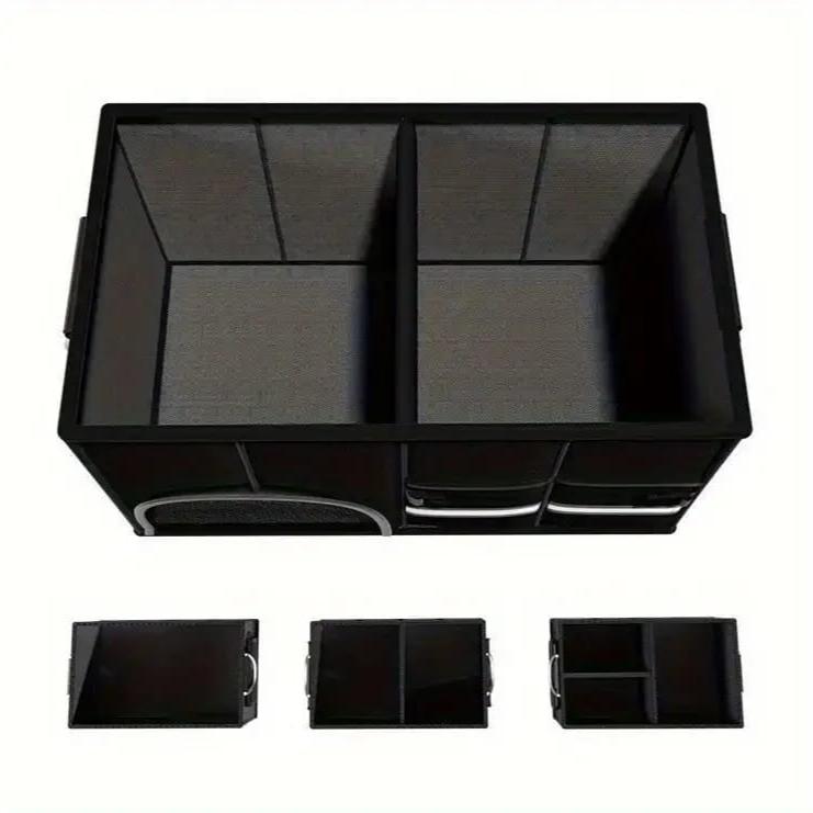 Foldable Car Storage Box, Car Trunk Organizer Bag, Camping Storage Bin Foldable Car Storage Box, Car Trunk Organizer Bag, Camping Storage Bin