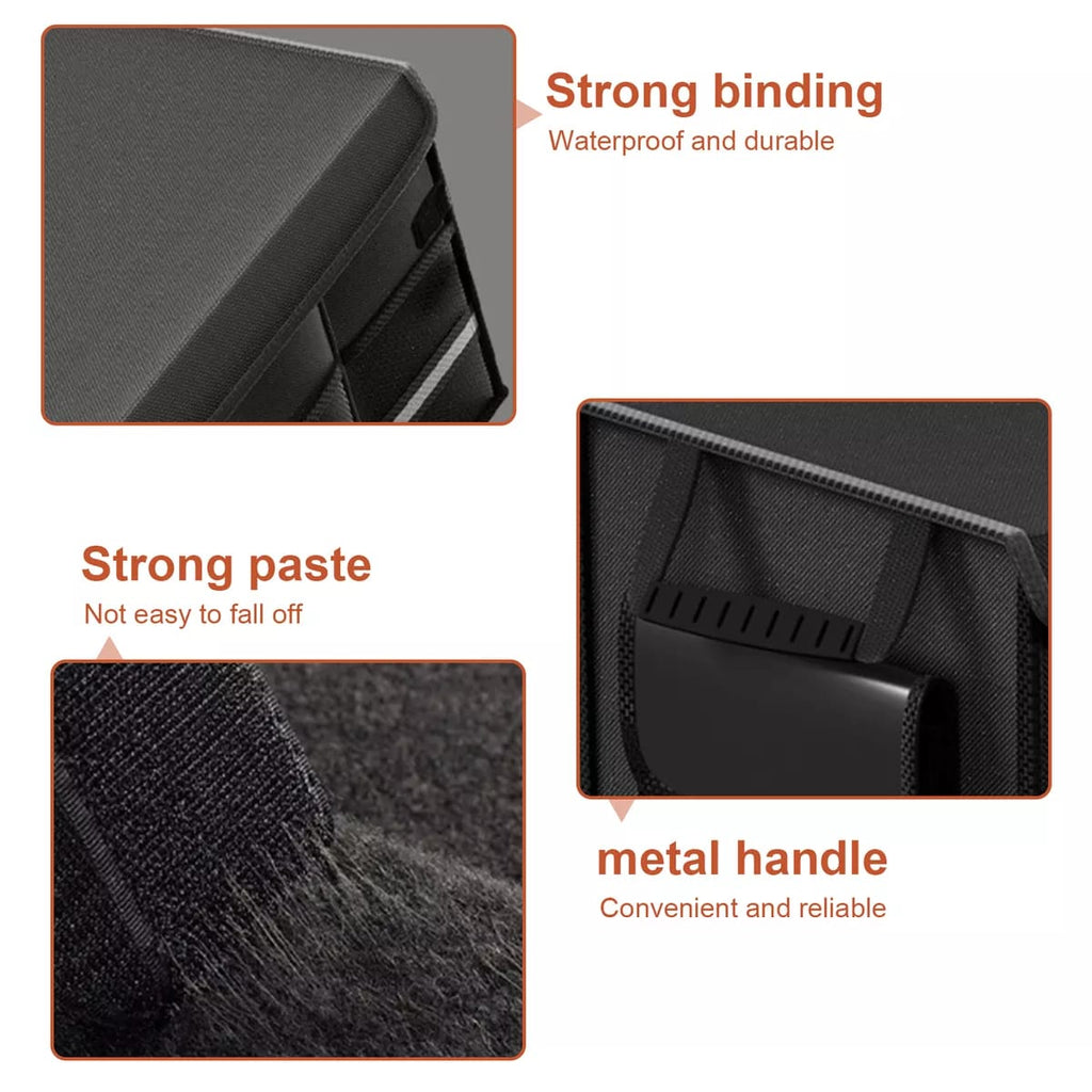 Foldable Car Storage Box, Car Trunk Organizer Bag, Camping Storage Bin Foldable Car Storage Box, Car Trunk Organizer Bag, Camping Storage Bin