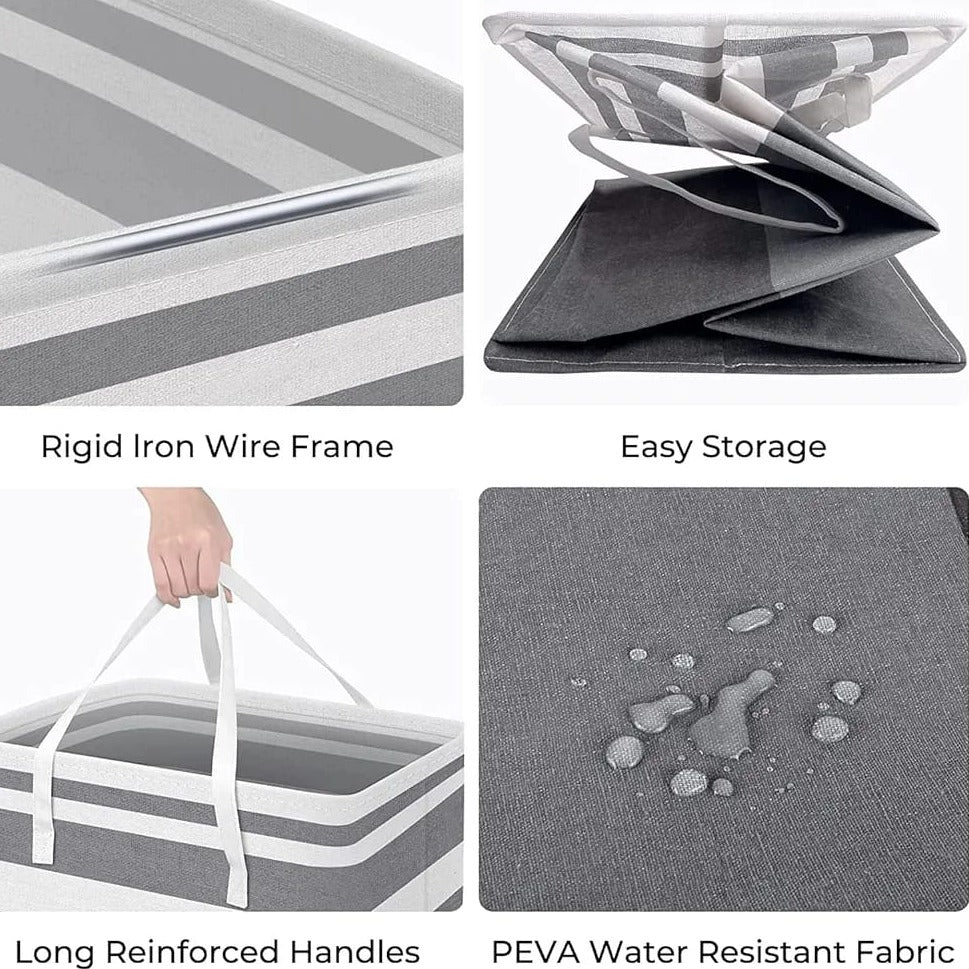 Features of Foldable Cloth Storage Laundry Bin.