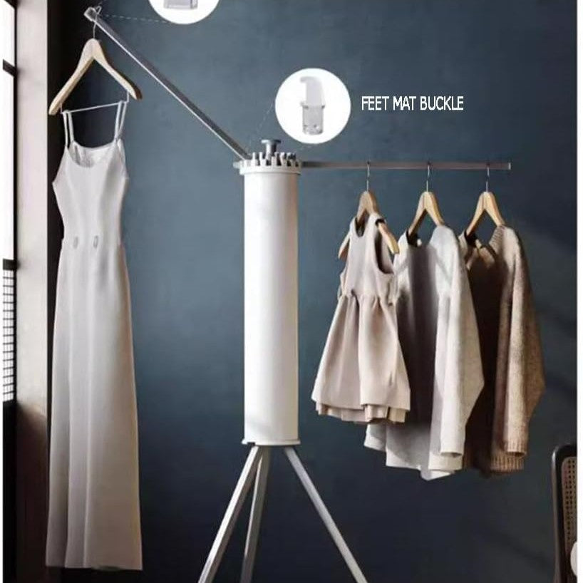 Foldable Clothes Hanger Airer, Umbrella-style drying
