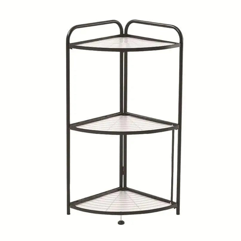 A Foldable Corner Storage Rack.