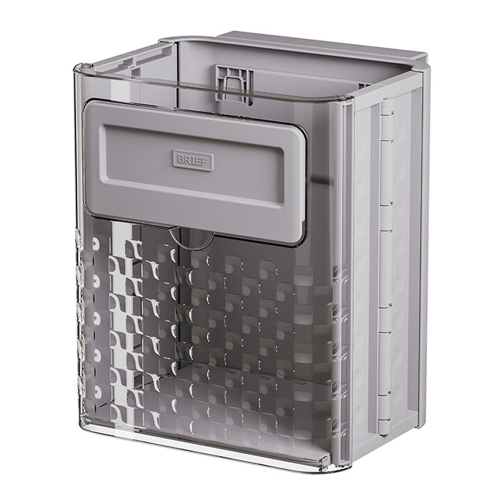 Foldable Hanging Kitchen Trash Can, Wall-Mounted Garbage Box, Kitchen Food Waste Bin Foldable Hanging Kitchen Trash Can, Wall-Mounted Garbage Box, Kitchen Food Waste Bin