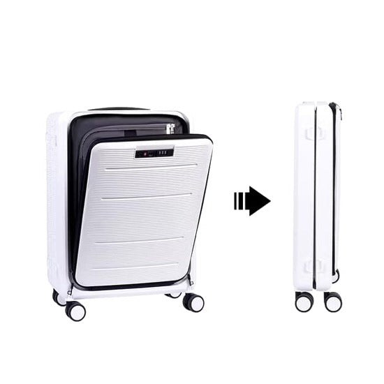 A Foldable Travel Trolley Luggage Bag 