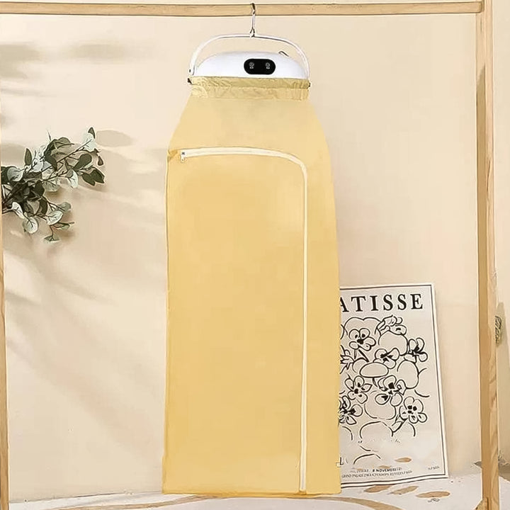 A Hanging Folding Cloth Dryer.