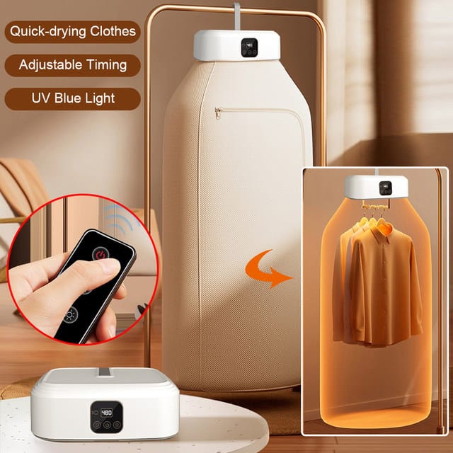 Folding Electric Cloth Dryer, Large Capacity Portable Laundry Dryer for Home Folding Electric Cloth Dryer, Large Capacity Portable Laundry Dryer for Home