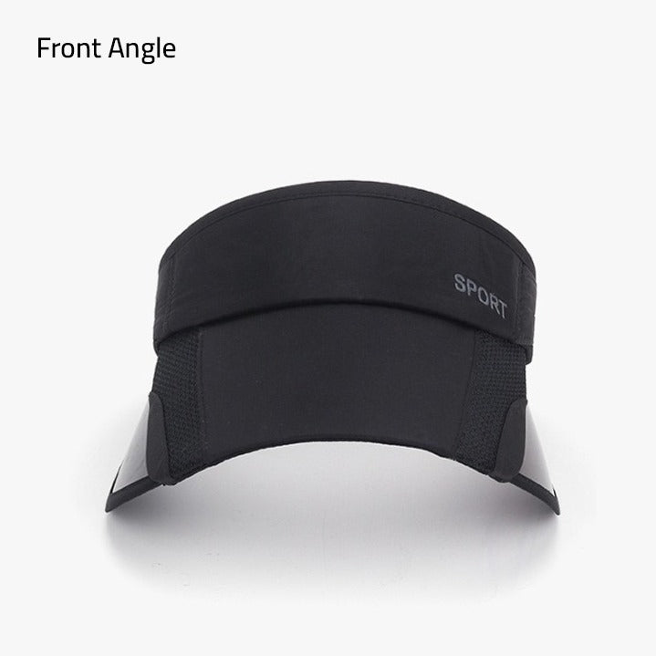 Front Angle Of Adjustable Wide Brim Hat.