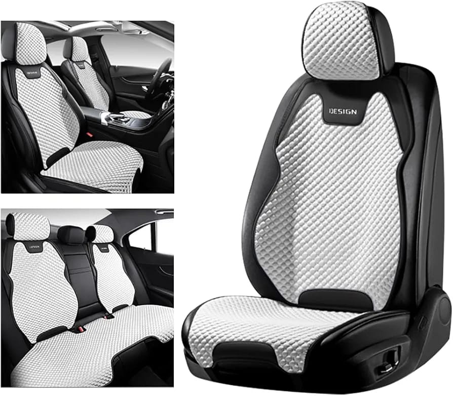 Front and Rear Seats Of Car is Protected with Car Seat Covers.