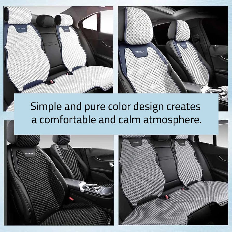 Front and Rear Seats Of Car is Protected with Car Seat Covers.