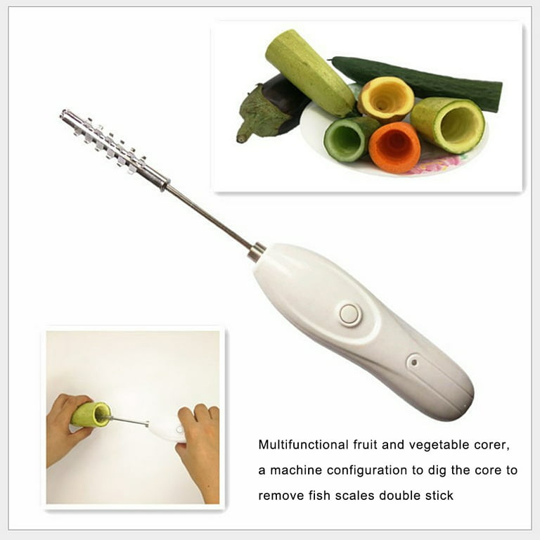 Kousa Mahshi Vegetable Digger - Lebanese Zucchini Corer, Electric Vegetable Coring Machine Kousa Mahshi Vegetable Digger - Lebanese Zucchini Corer, Electric Vegetable Coring Machine