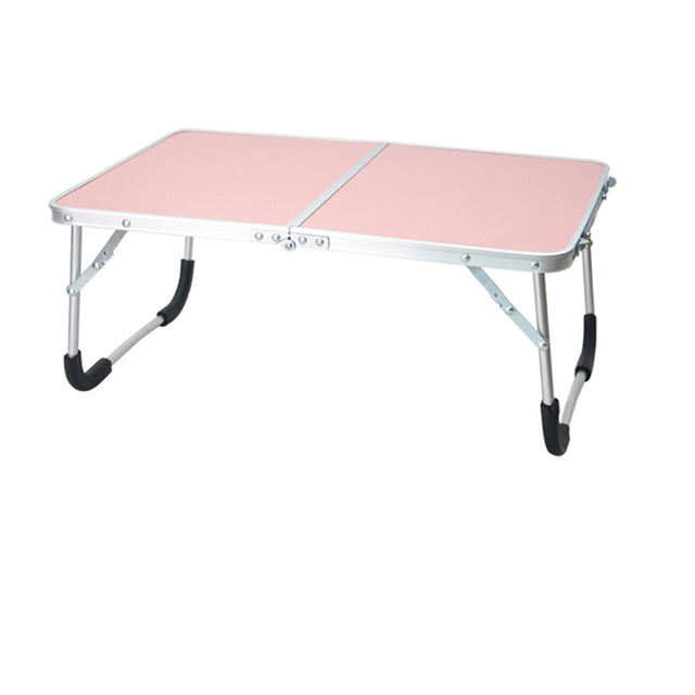 Portable Folding Mini Table in  pink color