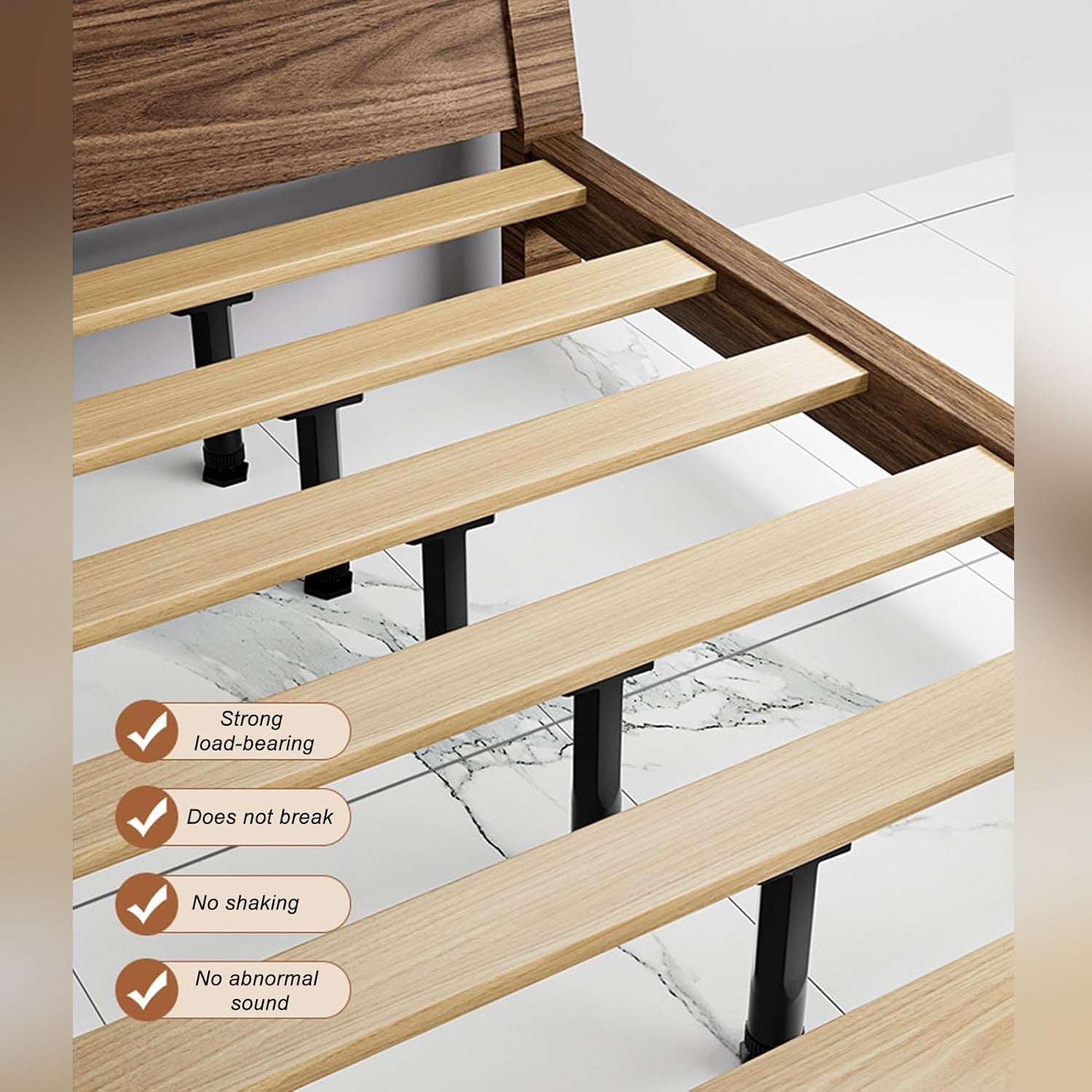 Centre Support Bed Replacement Leg is Used For A Bed.