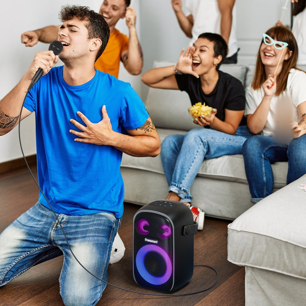 A Gang is Partying With Tronsmart Halo 110 Portable Party Speaker.