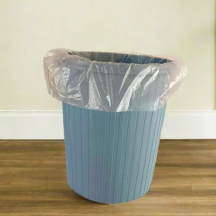 A  Garbage Bag is Kept in Trash Bucket.